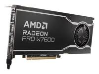 AMD Radeon Pro W7600 - Grafikkort - Radeon Pro W7600 - 8 GB GDDR6 - PCIe 4.0 x8 - 4 x DisplayPort