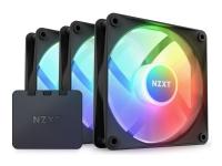 NZXT F Series F120 RGB Core Triple Pack - Lådfläkt - 120 mm - mattsvart (paket om 3)