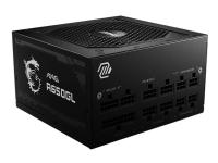 MSI MAG A650GL - Nätaggregat (intern) - ATX12V / EPS12V - 80 PLUS Gold - AC 100-240 V - 650 Watt - aktive PFC