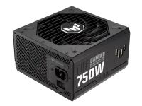 ASUS TUF Gaming - Nätaggregat (intern) - ATX12V 3.0/ EPS12V - 80 PLUS Gold - AC 100-240 V - 750 Watt