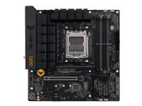 ASUS TUF GAMING B650M-E WIFI - Moderkort - micro ATX - Socket AM5 - AMD B650 Chipuppsättning - USB-C 3.2 Gen 2x2, USB 3.1 Gen 2, USB 3.2 Gen 2, USB-C 3.2 Gen 1 - 2.5 Gigabit LAN, Bluetooth, Wi-Fi 6 - inbyggda grafiken (CPU krävs) - HD-ljud (8 kanaler)