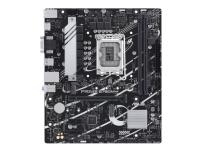 ASUS PRIME B760M-K - Moderkort - micro ATX - LGA1700-uttag - B760 Chipuppsättning - USB 3.2 Gen 1 - 2.5 Gigabit LAN - inbyggda grafiken (CPU krävs) - HD-ljud (8 kanaler)