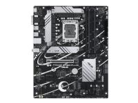 ASUS PRIME B760-PLUS - Moderkort - ATX - LGA1700-uttag - B760 Chipuppsättning - USB 3.2 Gen 1, USB 3.2 Gen 2, USB4, USB-C 3.2 Gen 2x2, USB-C 3.2 Gen 1 - 2.5 Gigabit LAN - inbyggda grafiken (CPU krävs) - HD-ljud (8 kanaler)