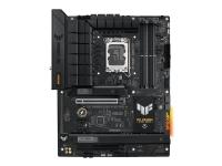 ASUS TUF GAMING B760-PLUS WIFI - Moderkort - ATX - LGA1700-uttag - B760 Chipuppsättning - USB-C 3.2 Gen 2x2, USB 3.2 Gen 2, USB 3.2 Gen 1, USB-C 3.2 Gen2 - 2.5 Gigabit LAN, Wi-Fi 6, Bluetooth - inbyggda grafiken (CPU krävs) - HD-ljud (8 kanaler)