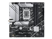 ASUS PRIME B760M-A WIFI - Moderkort - micro ATX - LGA1700-uttag - B760 Chipuppsättning - USB 3.2 Gen 1, USB 3.2 Gen 2, USB-C 3.2 Gen 1 - 2.5 Gigabit LAN, Wi-Fi 6, Bluetooth - inbyggda grafiken (CPU krävs) - HD-ljud (8 kanaler)