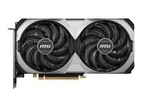 MSI GeForce RTX 4070 VENTUS 2X E 12G OC - Grafikkort - GeForce RTX 4070 - 12 GB GDDR6X - PCIe 4.0 - HDMI, 3 x DisplayPort - låda