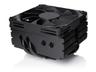 Noctua chromax.black NH-L9x65 - Processorkylare - (för: LGA1150, LGA1151, LGA1155, LGA1156, LGA1200, LGA1700, LGA1851, AM4, AM5) - aluminium med nickelpläterad kopparbas - 92 mm - svart