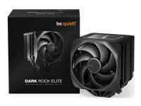 be quiet! Dark Rock Elite - Processorkylare - (för: LGA1155, LGA1150, LGA1151, AM4, LGA1200, LGA1700, AM5) - aluminium med kopparbas - 135 mm - svart