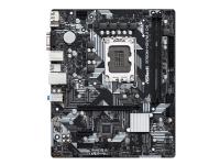 ASRock B760M-HDV/M.2 D4 - Moderkort - micro ATX - LGA1700-uttag - B760 Chipuppsättning - USB-C 3.2 Gen 1, USB 3.2 Gen 1 - Gigabit LAN - inbyggda grafiken (CPU krävs) - HD-ljud (8 kanaler)