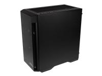 Kolink Observatory Z - Mid tower - utökad ATX - genomskinlig sidopanel (härdat glas) - ingen strömförsörjning (ATX) - svart - USB/ljud