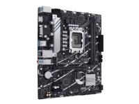 ASUS PRIME B760M-K D4 - Moderkort - micro ATX - LGA1700-uttag - B760 Chipuppsättning - USB 3.2 Gen 1 - 2.5 Gigabit LAN - inbyggda grafiken (CPU krävs) - HD-ljud (8 kanaler)