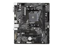 Gigabyte A520M K V2 - 1.0 - moderkort - micro ATX - Socket AM4 - AMD A520 Chipuppsättning - USB 3.2 Gen 1 - Gigabit LAN - inbyggda grafiken (CPU krävs) - HD-ljud (8 kanaler)