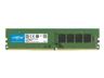 Crucial - DDR4 - modul - 8 GB - DIMM 288-pin - 1200 MHz / PC4-19200 - CL17 - 1.2 V - ej buffrad - icke ECC