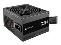 CORSAIR CX Series CX650 - Nätaggregat (intern) - ATX12V / EPS12V - 80 PLUS Bronze - AC 100-240 V - 650 Watt