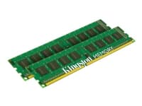 Kingston ValueRAM - DDR3 - sats - 8 GB: 2 x 4 GB - DIMM 240-pin - 1600 MT/s / PC3-12800 - CL11 - 1.5 V - ej buffrad - icke ECC