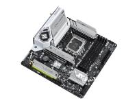 ASRock B760M Steel Legend WiFi - Moderkort - micro ATX - LGA1700-uttag - B760 Chipuppsättning - USB 3.2 Gen 1, USB 3.2 Gen 2, USB-C 3.2 Gen2 - 2.5 Gigabit LAN, Bluetooth, Wi-Fi - inbyggda grafiken (CPU krävs) - HD-ljud (8 kanaler)