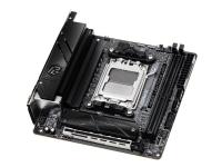 ASRock Phantom Gaming A620I Lightning WiFi - Moderkort - micro ATX - Socket AM5 - AMD A620 Chipuppsättning - USB 3.2 Gen 1, USB 3.2 Gen 2, USB-C 3.2 Gen2, USB-C 3.2 Gen 1 - 2.5 Gigabit LAN, Bluetooth, Wi-Fi - inbyggda grafiken (CPU krävs) - HD-ljud (8 kan