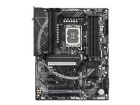 Gigabyte Z790 EAGLE AX - 1.0 - moderkort - ATX - LGA1700-uttag - Z790 Chipuppsättning - USB-C 3.2 Gen2, USB-C 3.2 Gen 1, USB 3.2 Gen 1, USB 3.2 Gen 2 - 2.5 Gigabit LAN, Wi-Fi 6E, Bluetooth - inbyggda grafiken (CPU krävs) - HD-ljud (8 kanaler)