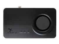 ASUS Xonar U5 - Ljudkort - 24-bitars - 192 kHz - 104 dB SNR (förhållande signal-brus) - 5.1 - USB - CM6631A