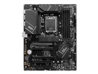 MSI PRO B760-P DDR4 II - Moderkort - ATX - LGA1700-uttag - B760 Chipuppsättning - USB 3.2 Gen 1, USB-C 3.2 Gen2 - 2.5 Gigabit LAN - inbyggda grafiken (CPU krävs) - HD-ljud (8 kanaler)