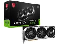 MSI VENTUS GeForce RTX 4090 3X E 24G OC, GeForce RTX 4090, 24 GB, GDDR6X, 384 bit, 7680 x 4320 pixlar, PCI Express 4.0