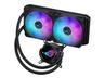 ASUS ROG STRIX LC III 240 ARGB - Kylsystem med vätska till processorn - Elementstorlek: 240 mm - (för: AM4, LGA1200, LGA1700, AM5, LGA115x Socket) - koppar - 120 mm - svart