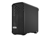 Fractal Design Torrent Compact Solid - Kompakt väska - utökad ATX - ingen strömförsörjning (ATX) - svart - USB/ljud