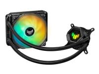 ASUS TUF Gaming LC 120 ARGB - Kylsystem med vätska till processorn - Elementstorlek: 120 mm - (för: LGA1156, LGA1366, LGA1155, LGA1150, LGA1151, AM4, LGA1200, LGA1152, LGA1700) - 120 mm