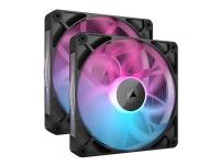 CORSAIR RX RGB Series, iCUE LINK RX140 RGB, 140mm Fan, Dual Pack