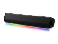 Creative Sound Blaster GS3 - Soundbar - för persondator - trådlös - Bluetooth - USB - 12 Watt (Total) - svart