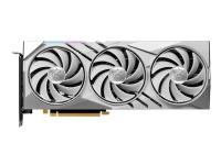 MSI GeForce RTX 4070 SUPER 12G GAMING X SLIM WHITE - Grafikkort - GeForce RTX 4070 Super - 12 GB GDDR6X - PCIe 4.0 - HDMI, 3 x DisplayPort - vit