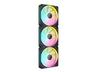 CORSAIR iCUE Link LX120 RGB - Lådfläkt - 120 mm - svart (paket om 3)