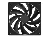 NZXT F Series F140Q - Lådfläkt - 140 mm - mattsvart