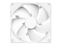 NZXT F Series F120P - Lådfläkt - 120 mm - matt vit