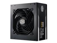 Cooler Master MWE Gold V2 750 - Nätaggregat (intern) - ATX12V 3.0/ EPS12V - 80 PLUS Gold - AC 100-240 V - 750 Watt - aktive PFC - Europa