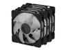 ASUS TUF GAMING TR120 ARGB 3-pack / 120mm - Svart