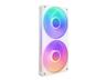 NZXT F240 RGB CORE UNIBODY - 240mm - Chassi fläkt - 240mm - Vit - 30 dBA