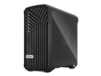 Fractal Design Torrent Compact - Tower - utökad ATX - ingen strömförsörjning (ATX) - svart TG mörk ton - USB/ljud