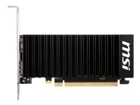 MSI GeForce GT 1030 4GHD4 LP OC - Grafikkort - GF GT 1030 - 4 GB DDR4 - PCI Express 3.0 x16 (x4-läge) låg profil - DisplayPort, HDMI - fläktlös