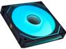 Lian Li UNI FAN SL INF PWM Black Reverse - Chassi fläkt - 140mm - Svart - 28 dBA