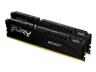 Kingston FURY Beast - DDR5 - sats - 32 GB: 2 x 16 GB - DIMM 288-pin - 1500 MHz / PC5-48000 - CL36 - 1.35 V - ej buffrad - on-die ECC - svart