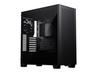 Phanteks XT Pro - Tower - utökad ATX - genomskinlig sidopanel (härdat glas) - ingen strömförsörjning (ATX) - svart satäng - USB/ljud
