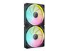 Corsair LX140 / iCUE-RGB / PWM / 140mm / 2-pack - Svart