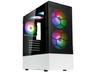 Kolink Observatory Mx Mesh Argb Midi Tower Case Black/white Midi Tower Svart, Vit