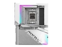 AORUS B650E STEALTH ICE - Moderkort - ATX - Socket AM5 - AMD B650 Chipuppsättning - USB-C 3.2 Gen2, USB 3.2 Gen 2, USB 3.2 Gen 1, USB-C 3.2 Gen 2x2 - 2.5 Gigabit LAN, Wi-Fi 7, Bluetooth - inbyggda grafiken (CPU krävs) - HD-ljud (8 kanaler)