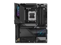 AORUS X870E PRO - Moderkort - ATX - Socket AM5 - AMD X870E Chipuppsättning - USB-C 3.2 Gen 2x2, USB4, USB 3.2 Gen 1, USB 3.2 Gen 2 - 2.5 Gigabit LAN, Bluetooth, Wi-Fi 7 - inbyggda grafiken (CPU krävs) - HD-ljud (8 kanaler)