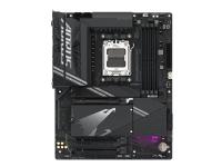 AORUS X870 ELITE WIFI7 - Moderkort - ATX - Socket AM5 - AMD X870 Chipuppsättning - USB-C 3.2 Gen 2x2, USB4, USB 3.2 Gen 1, USB 3.2 Gen 2 - 2.5 Gigabit LAN, Bluetooth, Wi-Fi 6 - inbyggda grafiken (CPU krävs) - HD-ljud (8 kanaler)