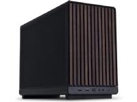 Lian Li DAN Cases A3-mATX Wood Edition PC-Gehäuse, Micro-ATX - Walnuss, schwarz