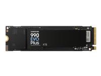 Samsung 990 EVO Plus MZ-V9S2T0 - SSD - krypterat - 4 TB - inbyggd - M.2 2280 - PCIe 5.0 x2 (NVMe) - 256 bitars AES - TCG Opal Encryption 2.0