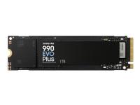 Samsung 990 EVO Plus MZ-V9S1T0 - SSD - krypterat - 1 TB - inbyggd - M.2 2280 - PCIe 5.0 x2 (NVMe) - 256 bitars AES - TCG Opal Encryption 2.0